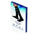Lycias Man 280Den Black Socks Size 1