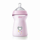 Chicco Natural Feeling Bottle 6M+ 330ml Fast Flow Pink