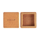 Shaeco Waterproof Cork Travel Soap Dish - Square