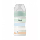 Chicco Well-Being Plastic Bottle 150ml Normal Flow Green