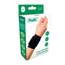 Peeth Reinforced Elastic Wristband N551 Large Black
