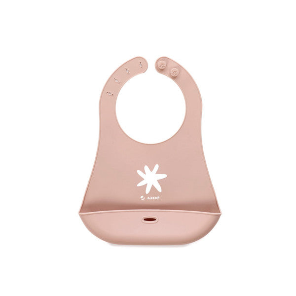 Jané Soft Pale Silicone Bib