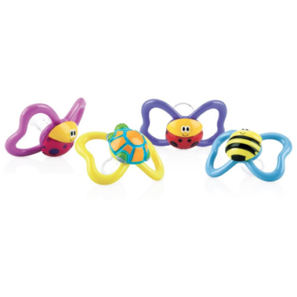 Nuby 3D Oval Pacifier 0-6M+