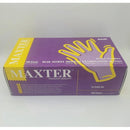 Powder-Free Nitrile Gloves Size S x100 Maxter