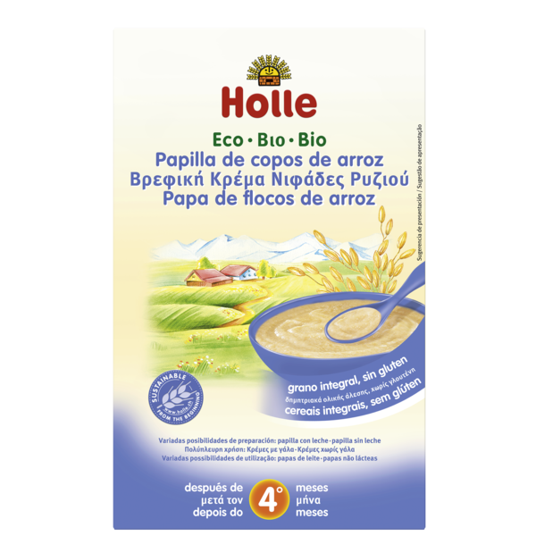 Holle Papa Bio Rice 4M+ 250G