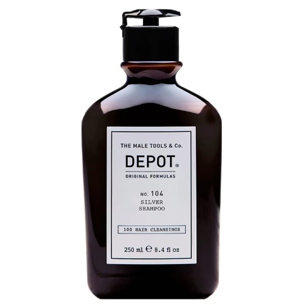 Depot No. 104 Silver Shampoo - White, Bleached or Gray Hair 250ml