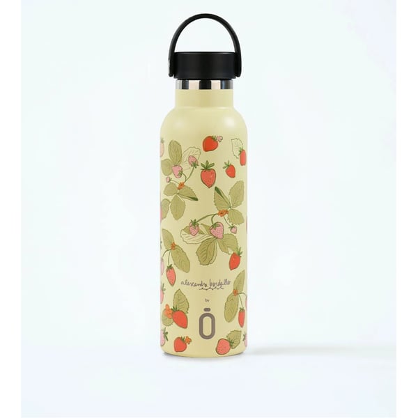 Runbott Alexandra Bordallo Thermal Bottle - Strawberries 600ml