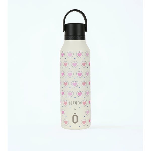 Runbott MII Berreca Thermal Bottle - Hearts 600ml