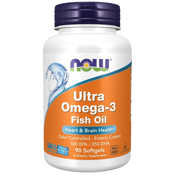 Now Foods Ultra Omega-3 Fish Oil X90 Capsules
