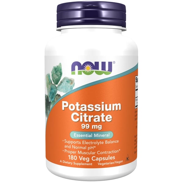 Now Foods Potassium Citrate X180 Tablets