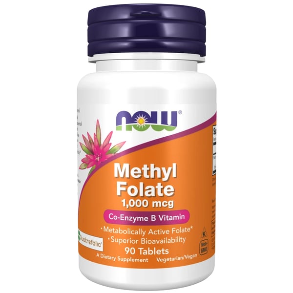 Now Foods Methyl Folate X90 Tablets