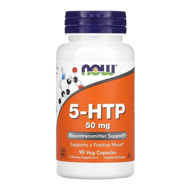 Now Foods 5-HTP 50mg X90 Tablets