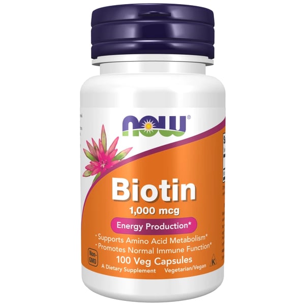 Now Foods Biotin X100 Capsules