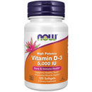 Now Foods Vitamin D3 X120 Capsules