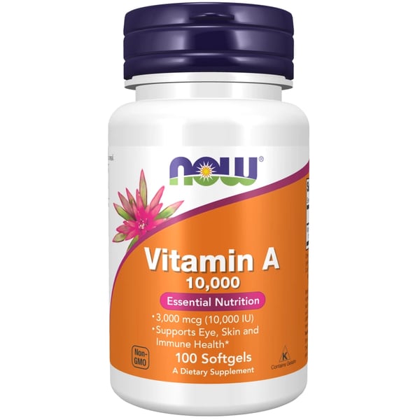 Now Foods Vitamin A 10000 X100 Veg Capsules