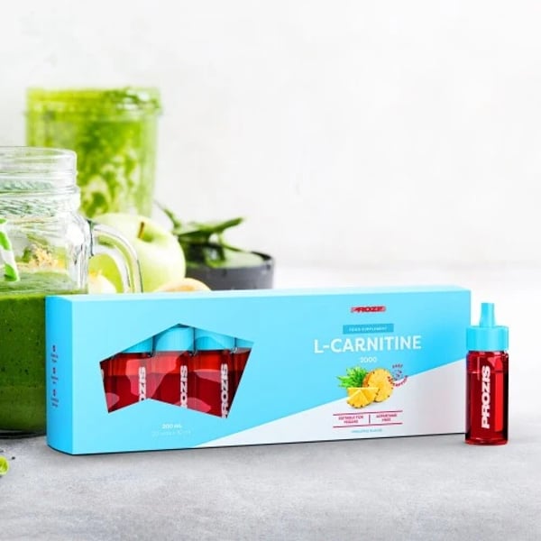 Prozis L-Carnitine 2000 X20 Vials - Pineapple