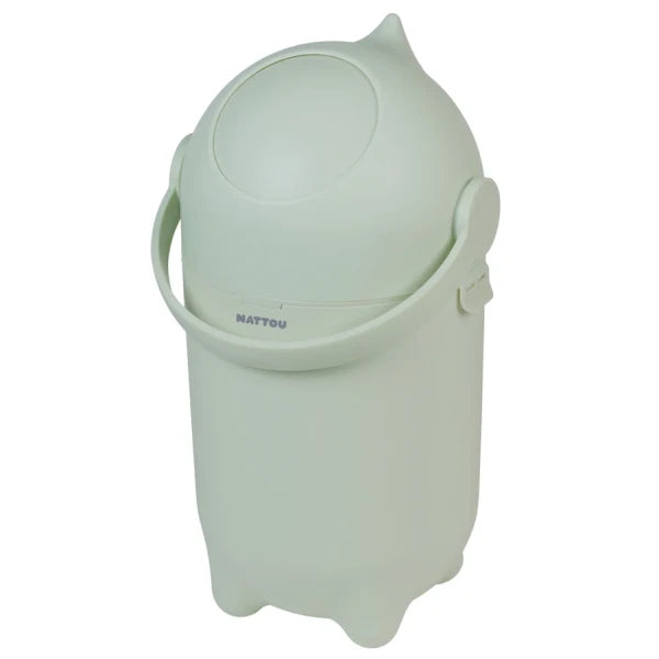 Nattou Dropy Diaper Bucket Green