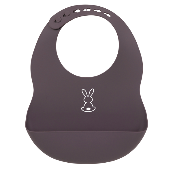 Nattou Silicone Eggplant Bib