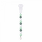 Nattou Silicone Pacifier Chain Mint/White