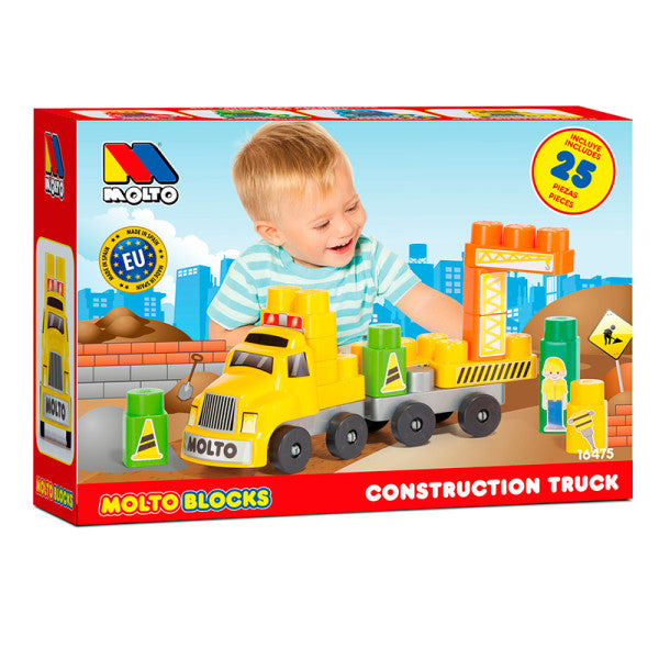 Molto 16475 Blocks Truck Assortment