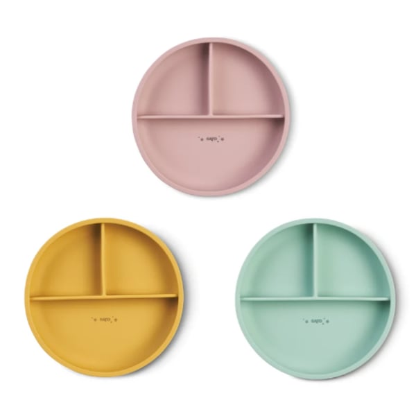 Saro Plate with Food & Fun Sections