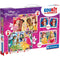 Clementoni 18292 Edukit 4 in 1 Princesses