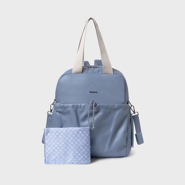 Mayoral Dusty Blue Maternal Backpack