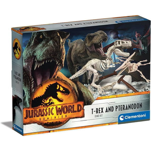 Clementoni 19205 Jurassic World - T-Rex and Pteranodon