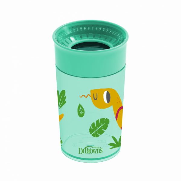 Dr. Browns 360 Cup Without Mouthpiece 300ml Green 9m+