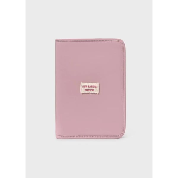 Mayoral Baby Pink Minimal Document Holder