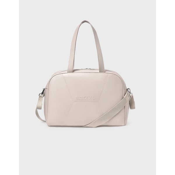 Mayoral Large Beige Padded Maternity Bag