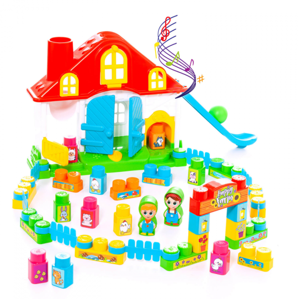 Molto 23471 Musical Activity Farm 38 Pieces