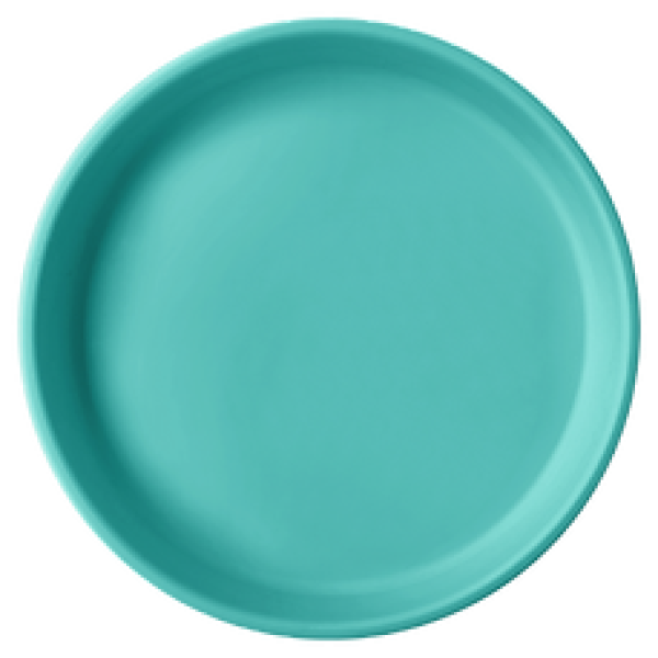 Minikoioi Basic Aqua Green Plate