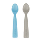 Minikoioi Silicone Spoons Mineral Blue/Powder Gray