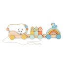 Saro Wooden Multi-Activity Train "Wild Party"