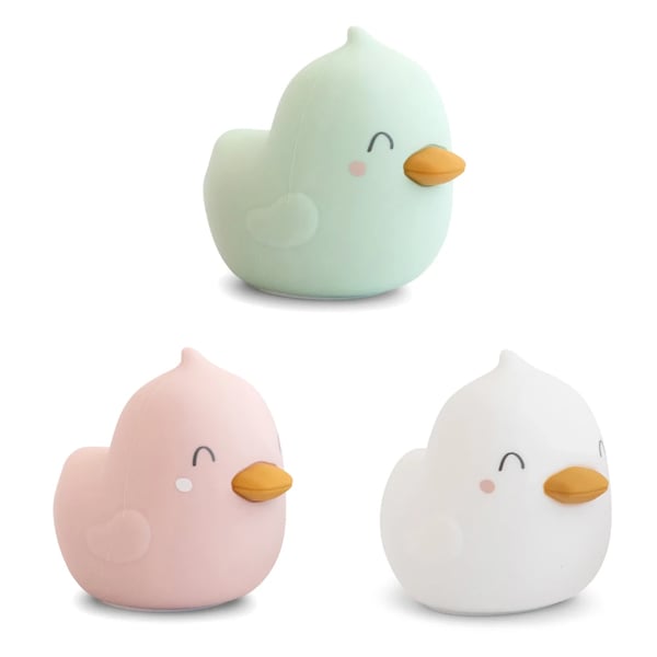 Saro Bright Duck Silicone Night Light
