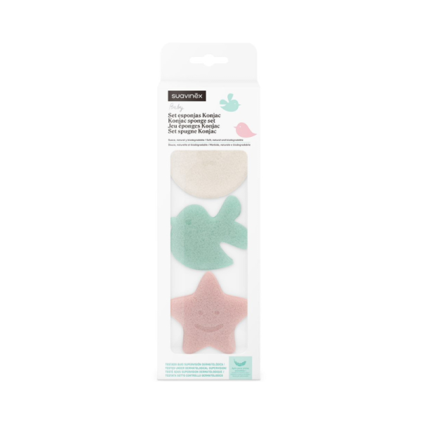 Suavinex Konjac Sponge Set