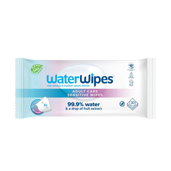 WaterWipes Adult Care Wipes x30