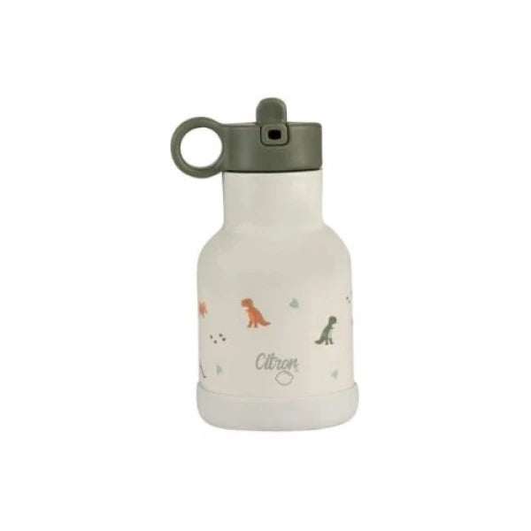 Citron Isothermal Bottle 250ml Dino Green