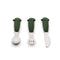 Citron Dino Green Steel and Silicone Cutlery