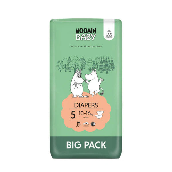 Moomin Baby Diapers Diapers 5 Big Pack (10-16Kg)