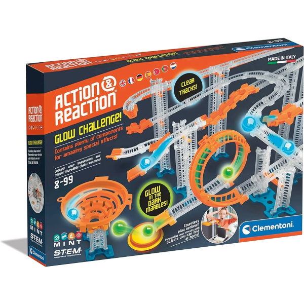 Clementoni 59304 Action & Reaction - Fluorescent Effect