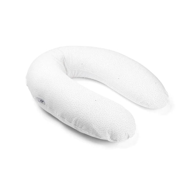 Doomoo Buddy Silver Dots Breastfeeding and Pregnancy Pillow