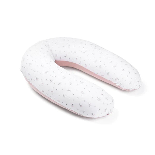 Doomoo Buddy Flower Pink Breastfeeding and Pregnancy Pillow