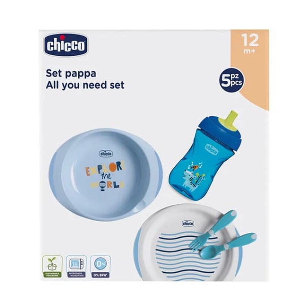 Chicco Blue Pope Set 12M+