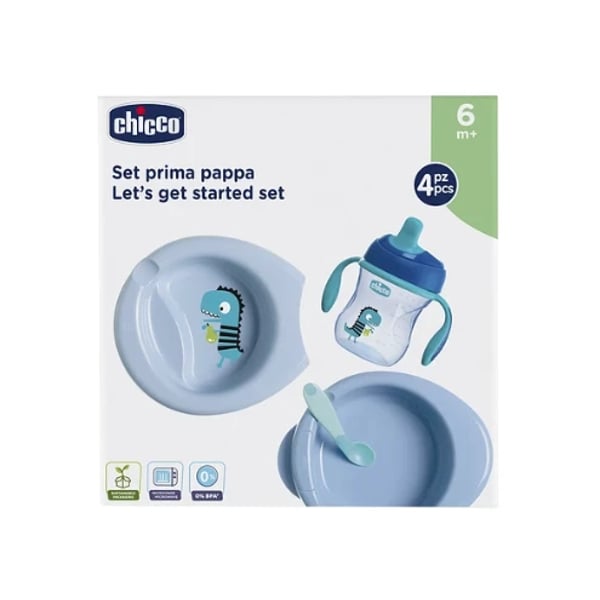 Chicco Blue Pope Set 6M+