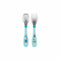 Chicco Pink Stainless Steel Cutlery 18M+