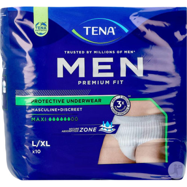 Tena Men Level 4L Underwear x10