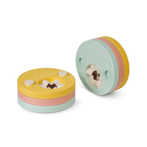 Saro Float Discs Green/Pink/Yellow