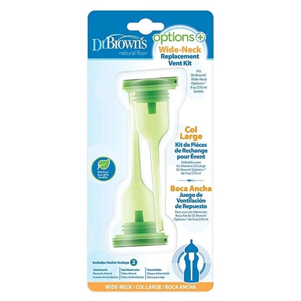 Dr. Browns Options Wide Bottle Ventilation Set